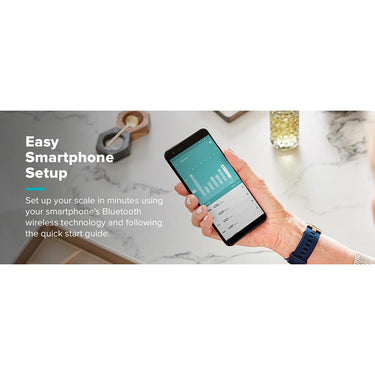 Fitbit Aria Air Smart Bluetooth Digital Scale, Black