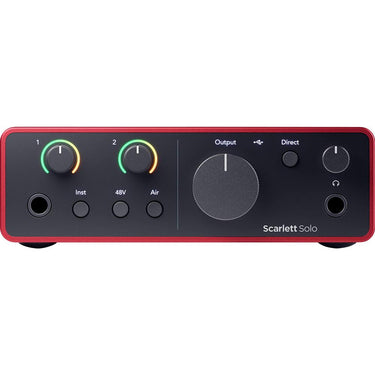 Focusrite Scarlett Solo 4th Gen Audio Interface