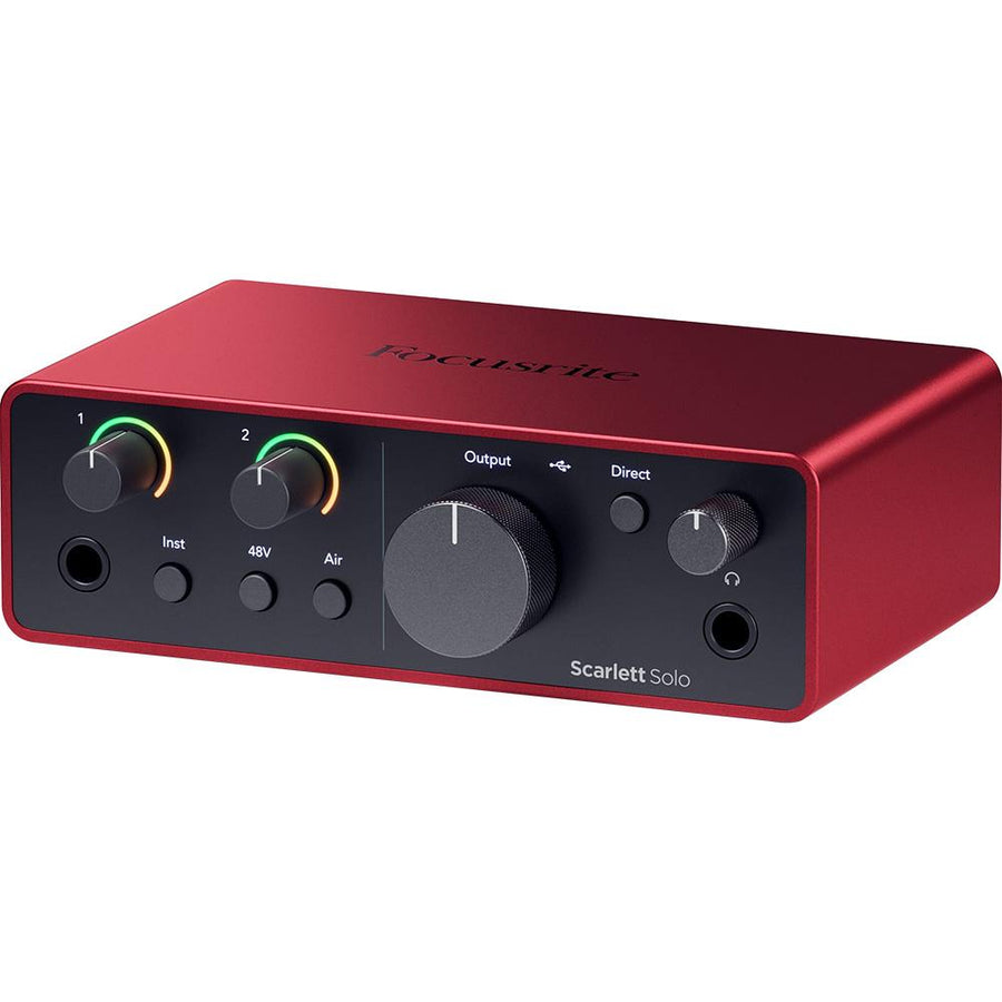 Focusrite Scarlett Solo 4th Gen Audio Interface