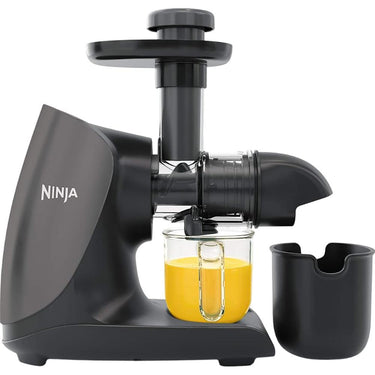 Ninja JC101 Cold Press Pro Compact Powerful Slow Juicer, Black - Refurbished