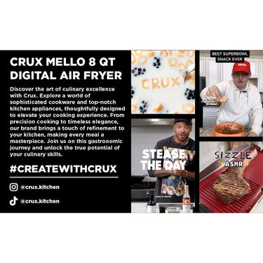 CRUX CRUX x Marshmello 8.0 QT Digital Air Fryer