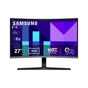 Samsung 27" S3 (S39GD) FHD Curved Monitor w/ Speakers + 26 Months Protection Bundle