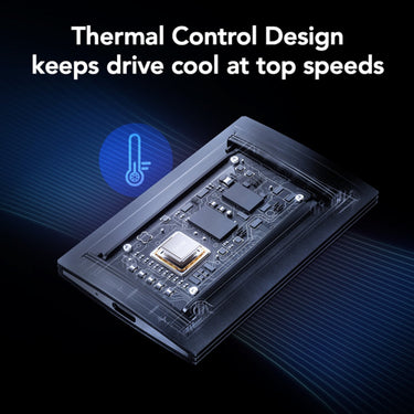 Lexar SL500 USB 3.2 Type-C Portable External SSD - 1TB, 2000MB/s, Aluminum