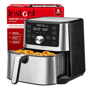 Instant Pot Vortex Plus 6qt Air Fryer with ClearCook - Stainless Steel (Refurbished)