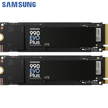 Samsung MZ-V9S4T0B 990 EVO Plus 4 TB SSD Gen4 NVMe M.2 (2-Pack)