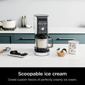 Ninja CREAMi Deluxe 11-in-1 XL Ice Cream Maker, Silver (NC501) - Refurbished