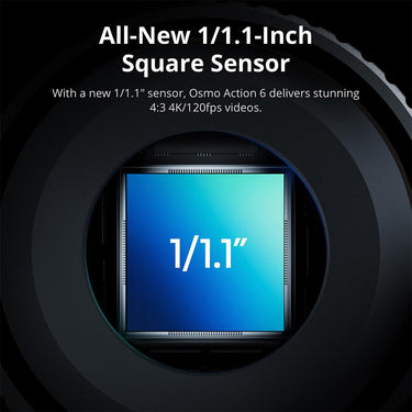 DJI Osmo Action 6 Action Camera Standard Combo w/ 1 YR Warranty + Accessories Bundle