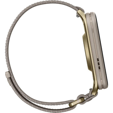 Garmin Venu X1 GPS Premium Smartwatch, Soft Gold, Titanium, French Gray