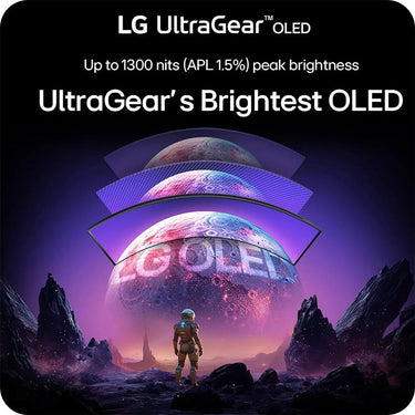 LG 45" UltraGear OLED WQHD Curved Gaming Monitor + 26 Months Protection Bundle
