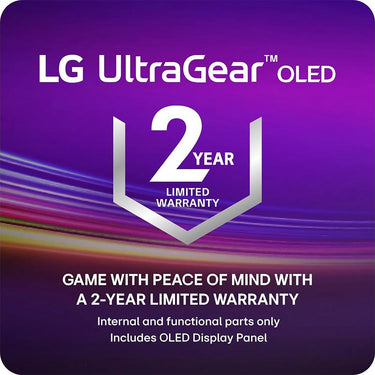 LG 45" UltraGear OLED WQHD Curved Gaming Monitor + 26 Months Protection Bundle