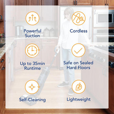 Tineco Floor One S2 Cordless Wet Dry Vacuum Mop - Refurbished