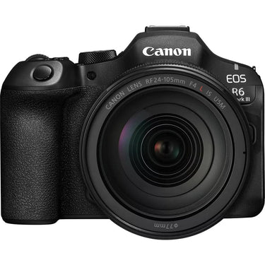 Canon EOS R6 Mark III Mirrorless Camera with RF 24-105mm F4 L IS USM Lens Kit Bundle
