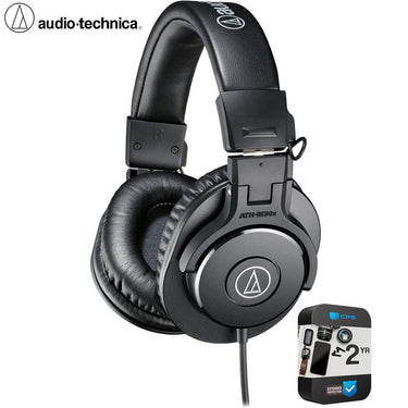 Audio-Technica ATH-M30X Professional Headphones with 2 Year Warranty