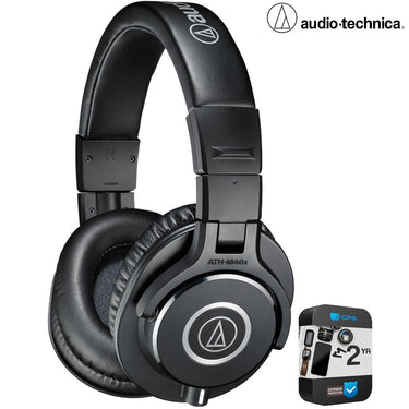 Audio-Technica Professional Studio Monitor Wired Headphone Black+2 Year Warranty