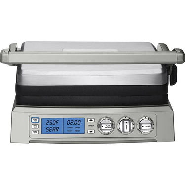 Cuisinart 6-in-1 Elite Griddler, Electric Grill, Griddle & Top Melt, GR-300NAS, Stainless