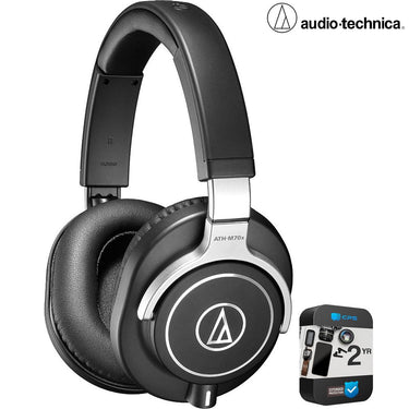 Audio-Technica Professional Monitor Headphones Black with 2 Year Warranty
