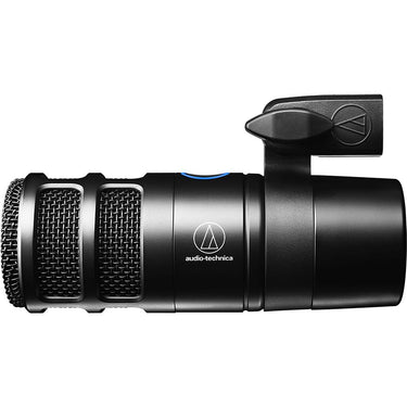 Audio-Technica AT2040USB Hypercardioid Dynamic Podcast USB Microphone, Black