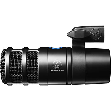 Audio-Technica AT2040USB Hypercardioid Dynamic Podcast USB Microphone, Black