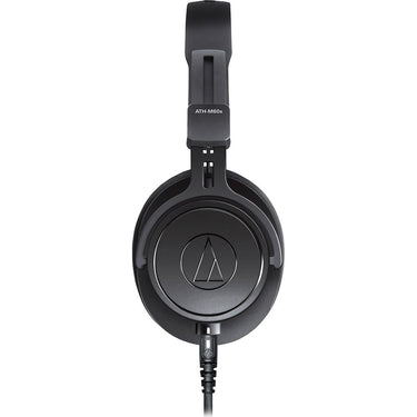 Audio-Technica ATH-M60xa On-Ear Closed-Back Professional Monitor Headphones, Black