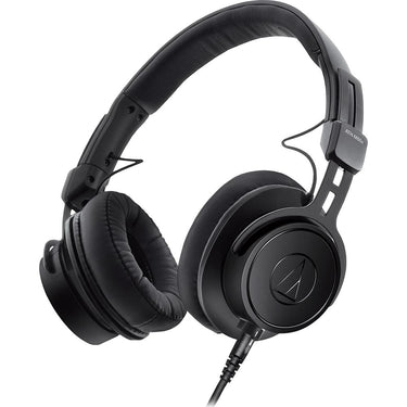 Audio-Technica ATH-M60xa On-Ear Closed-Back Professional Monitor Headphones, Black