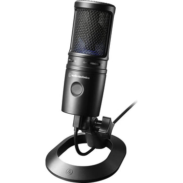 Audio-Technica AT2020USB-X Cardioid Condenser USB Microphone with 2 Year Warranty Bundle