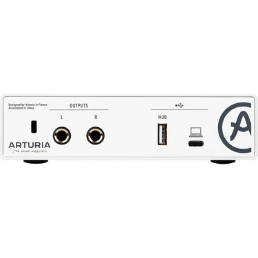 Arturia MiniFuse 1 Portable Single Input USB-C MIDI Audio Interface, White - Refurbished
