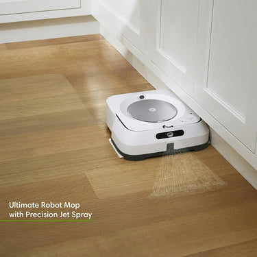 iRobot Braava Jet m6 WiFi Connected Robot Mop M6 (6110) - (Refurbished) - White