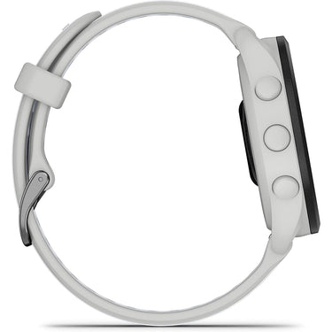 Garmin Forerunner 165 Music Smart Sport Watch, Mist Gray w/ Accessories Bundle