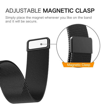 Deco Essentials 18mm 20mm 22mm Metal Bands for Garmin Venu 3S, Forerunner 265S, Lily 2 (3 pack)