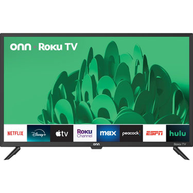 Onn 32" HD 720p 60Hz Smart LED Roku TV, Black (100012589)