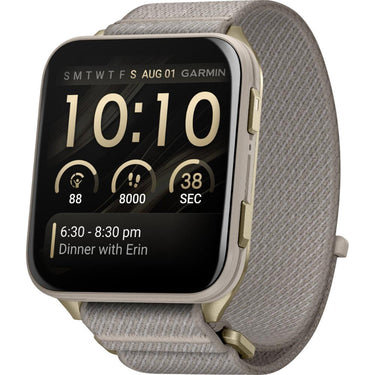 Garmin Venu X1 GPS Premium Smartwatch, Soft Gold w/ Warranty + Accessories Bundle