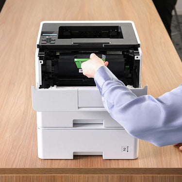 Brother HL-L6210DWT Business Monochrome Laser Printer, White