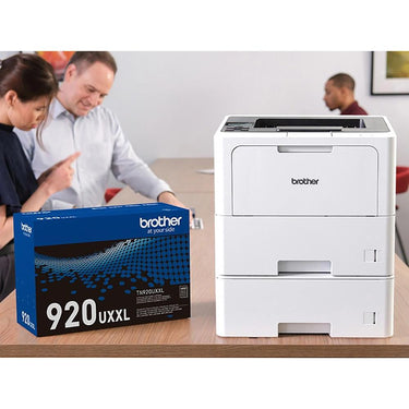 Brother HL-L6210DWT Business Monochrome Laser Printer, White