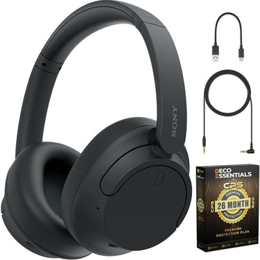 Sony WH-CH720N Wireless Noise Cancelling Headphone Black + 26Month Extended Warranty