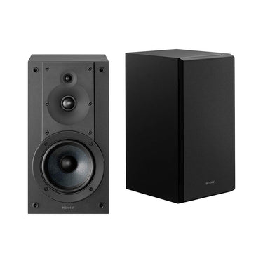 Sony SS-CS5M2 Hi-res Bookshelf Speakers (Pair) w/ Center Channel Speaker Bundle
