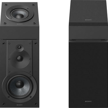 Sony SS-CSEM2 Dolby Atmos Enabled Upfiring Height Speakers, Pair +Sound System Bundle