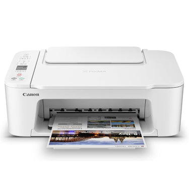 Canon PIXMA TS3720 Wireless All-in-One Printer for Basic Home Printing, White
