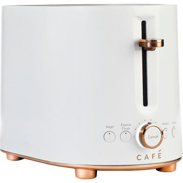 Cafe C9TMA2S4PW3 Express Finish 2-Slice Toaster, Matte White