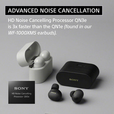 Sony WF-1000XM6 The Best Truly Wireless Noise Cancelling Earbuds - Black