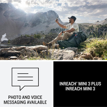 Garmin inReach Mini 3 Compact SOS Satellite Communicator with Touchscreen