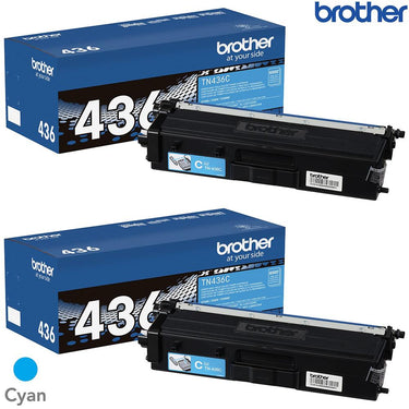 Brother Super High-yield Toner Cartridge Cyan 2 Pack