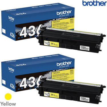 Brother Super High-yield Toner Cartridge Yellow 2 Pack