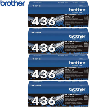 Brother Super High-yield Toner Cartridge Black 4 Pack
