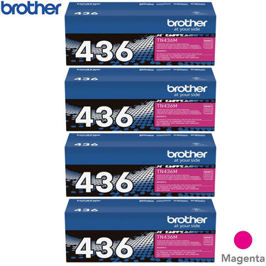 Brother Super High-yield Toner Cartridge Magenta 4 Pack