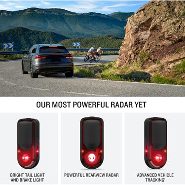 Garmin Varia RearVue 820 Radar Tail Light with Advanced Features