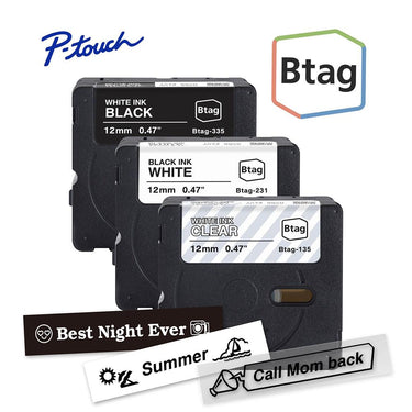 Brother P-touch Btag Label Tape 3 Pack