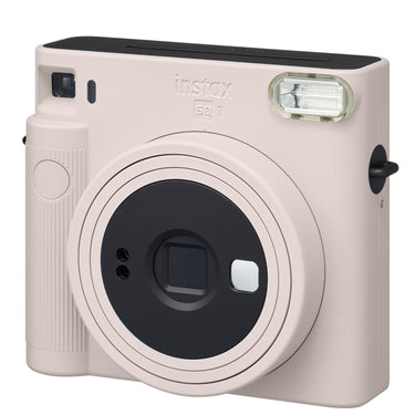 Fujifilm Instax Square SQ1 Instant Camera - Chalk White with Film and Case