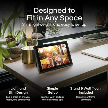 Minolta Smart Photo Frame 10.1 inch - Digital Picture Frame with IPS Touch Screen
