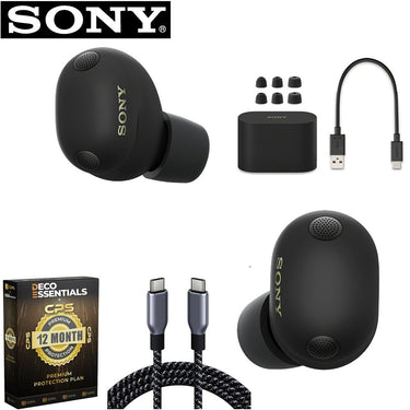 Sony The Best Truly Wireless Noise Cancelling Earbuds + 12 Month Plan + Braided Cable