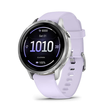Garmin Venu 4 41mm Health & Fitness GPS Smartwatch Silver + Accessories Bundle